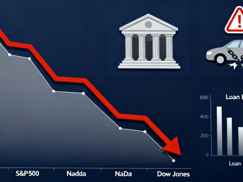 Commercial Credit Strain Triggers Market Jitters as Banking Vulnerabilities Surface