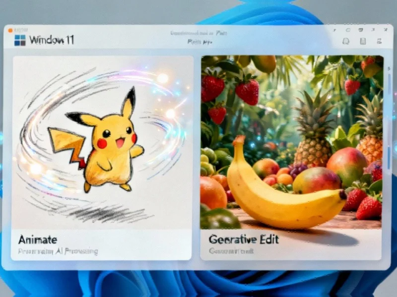 Microsoft’s Paint Evolution: AI Animation and Generative Editing Redefine Creative Tools