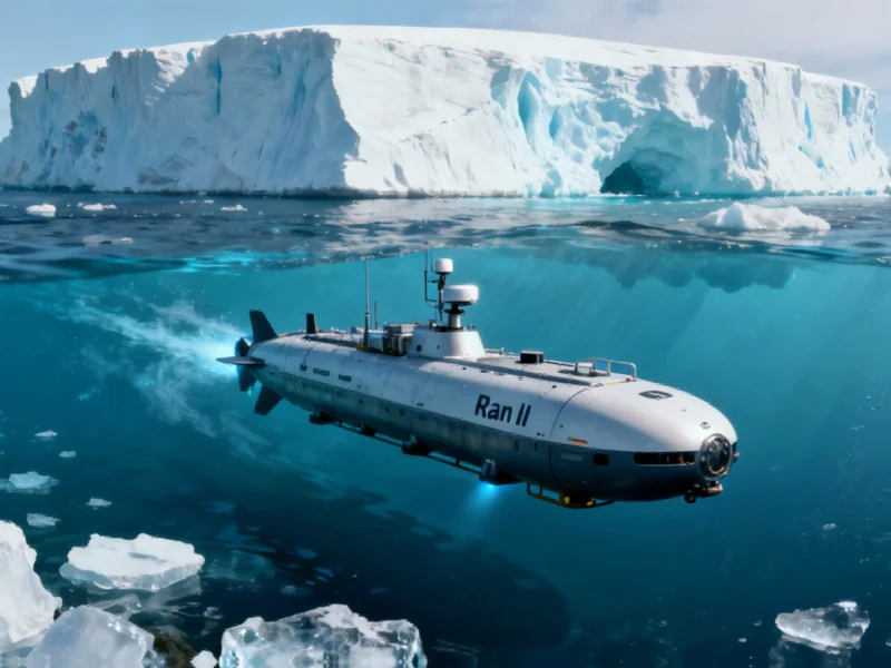 Research submarine Ran II to replace its predecessor that was lost under an Antarctic glacier