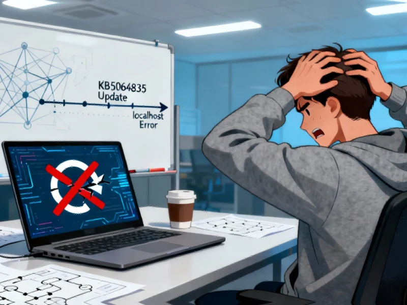 Windows 11 wrecks localhost functionality with latest cumulative update