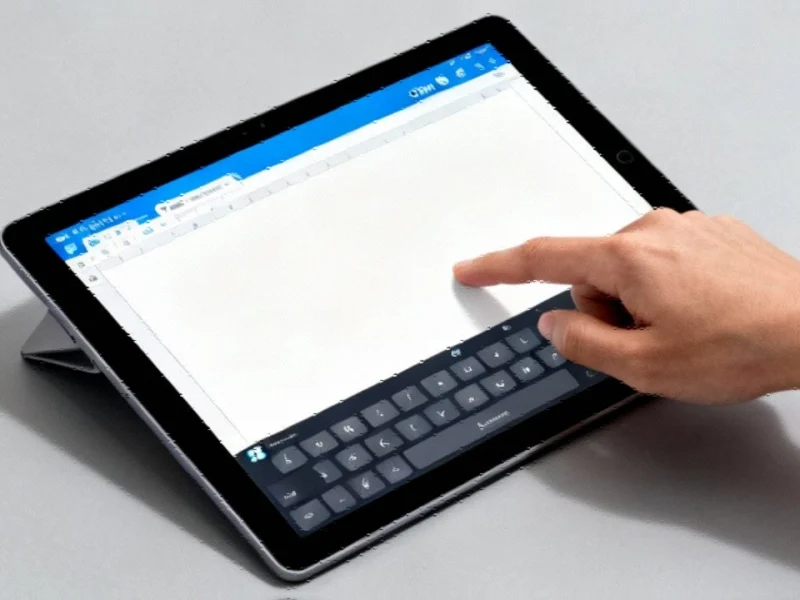 Microsoft Enhances OneNote Touch Experience with Automatic Keyboard Activation