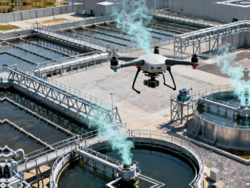 Drones Expose Hidden Climate Threat in Wastewater Treatment - According to Phys