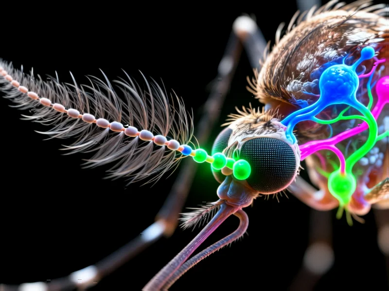 Mosquito CO2 Sensors Revealed in 3D Breakthrough - According to Phys